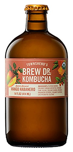 Brew Dr. Kombucha Vanilla Oaked 14 oz Bottle