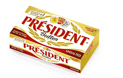 Wholesale President Imported Unsalted Butter 200G- Bulk