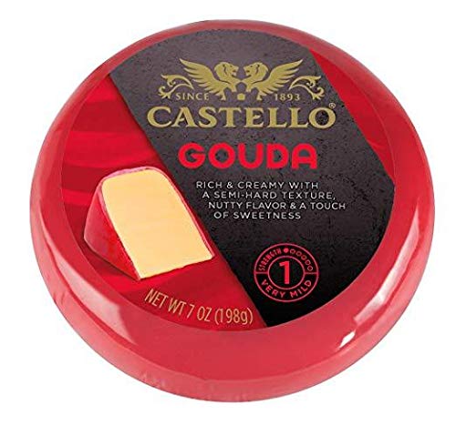 Wholesale Castello Gouda Rounds 7 oz-12ct Case Bulk