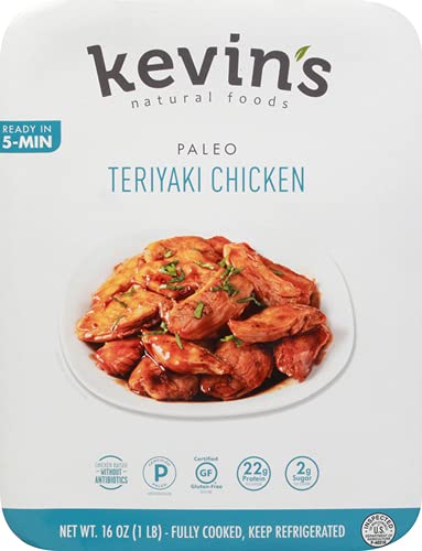 Kevins Natural Foods Teriyaki Style Chicken 16 Oz