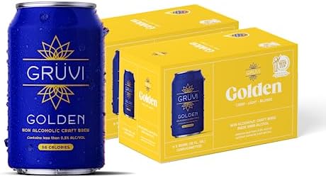 Gruvi Non-Alcoholic Golden 12 Oz