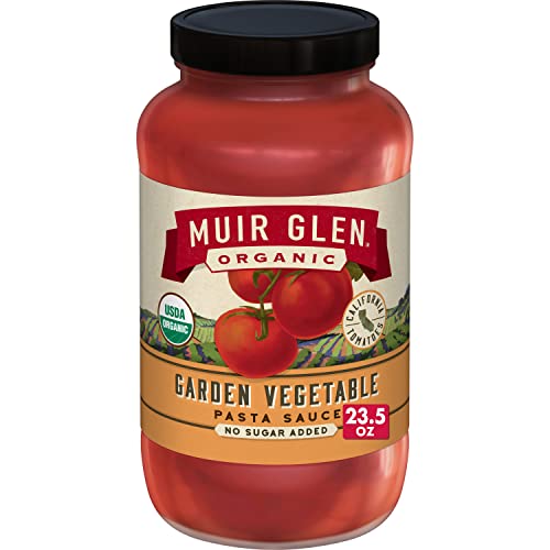 Muir Glen Organic No Sugar Added Garden Vegetable Pasta Sauce 23.5 Oz