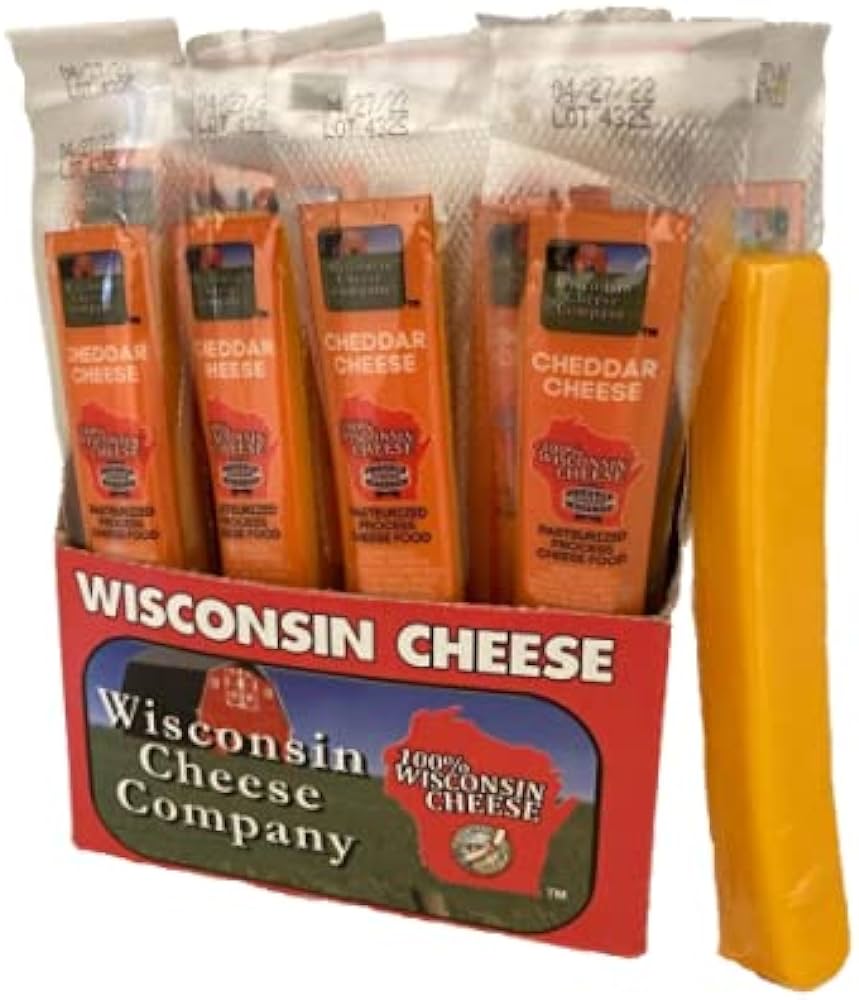 Wisconsin Cheese Cheese Stick Sharp Cheddar 1 Oz