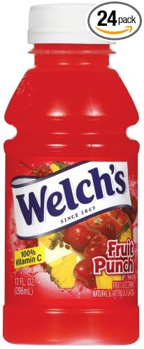 Welch's Fruit Punch 10 Oz