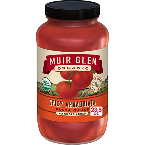 Muir Glen Organic No Sugar Added Spicy Arrabbiata Pasta Sauce 23.5 Oz