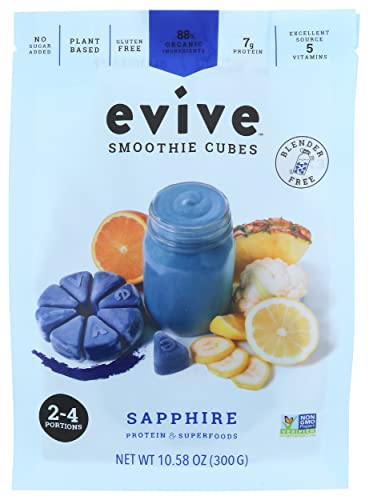 Evive Smoothie Cubes Sapphire 10.58 Oz Bag