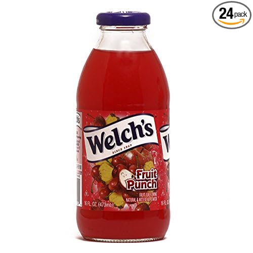 Welch's Fruit Punch Juice 16  Fl Oz