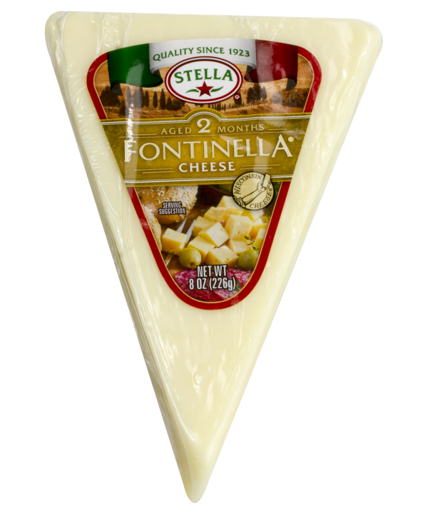 Stella Fontinella Wedges Cheese 8 OZ