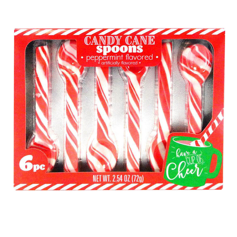 Wholesale Candy Peppermint Spoons 2.54 Oz- Bulk