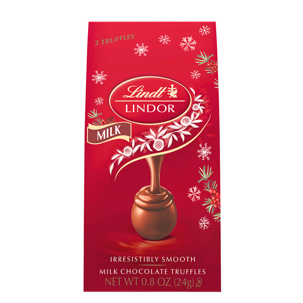 Wholesale Lindt Lindor Milk Chocolate 0.8 Oz Mini Bags-24ct Case Bulk