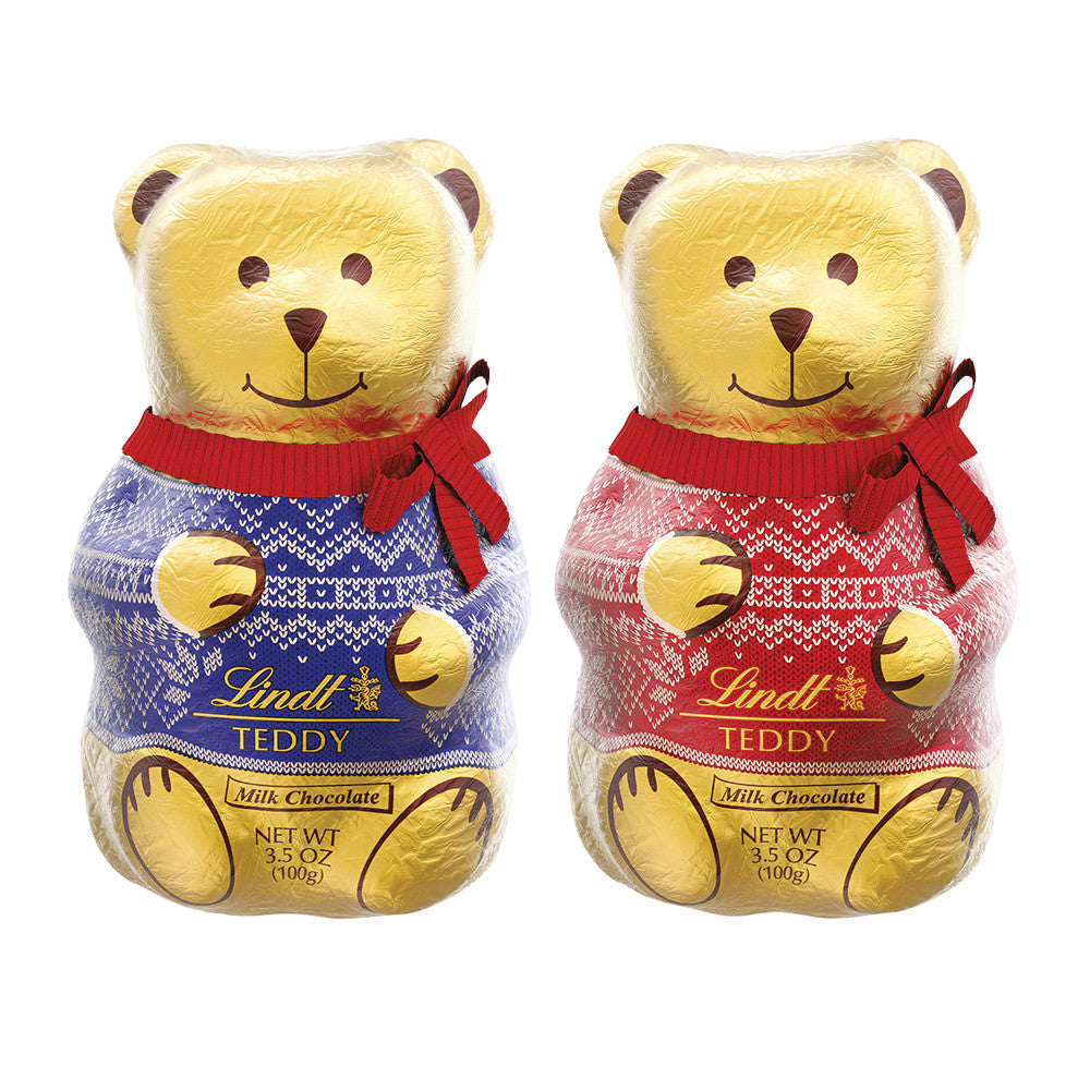 Wholesale Lindt Festive Figures Sweater Bear 3.5 Oz-15ct Case Bulk