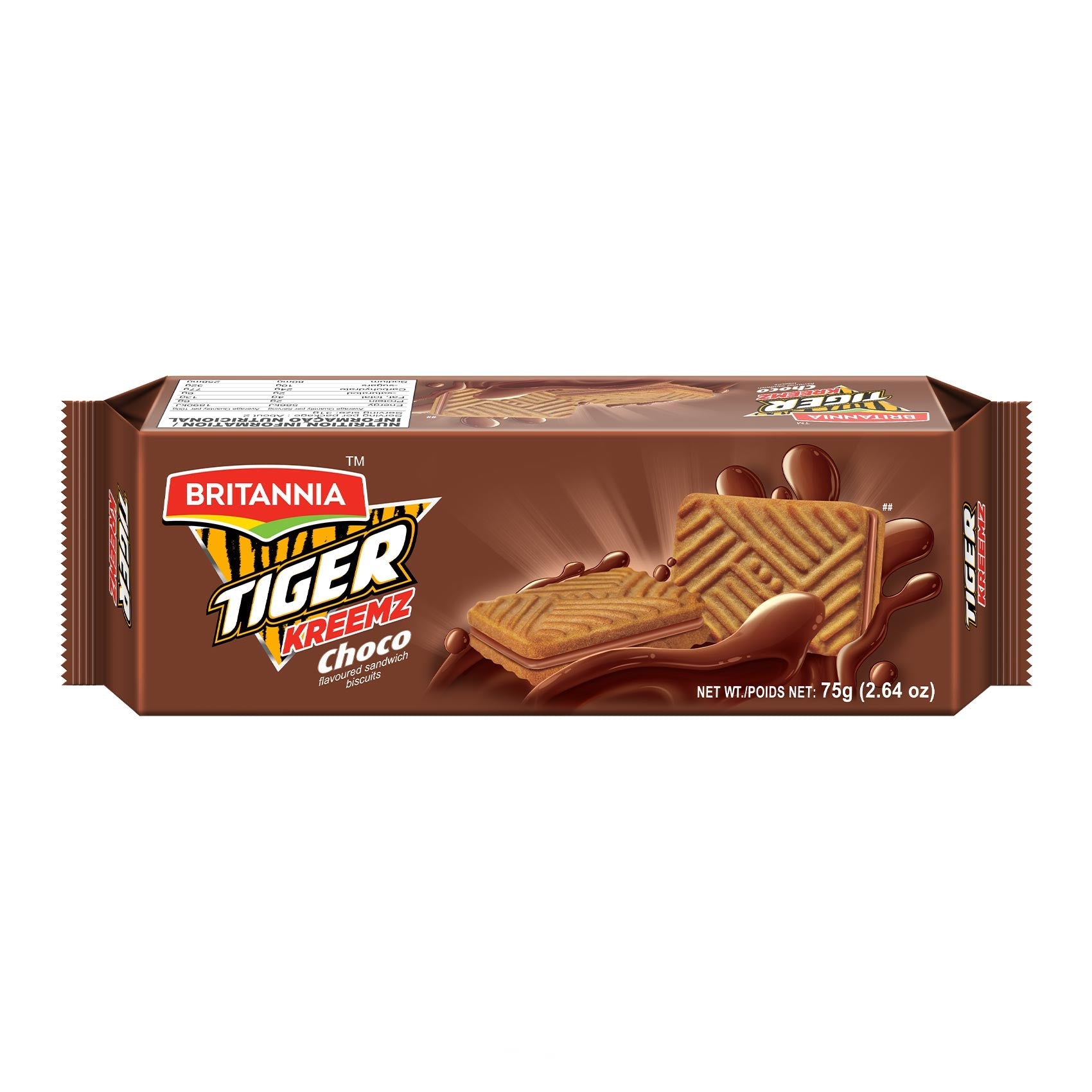 Wholesale Britanni Tiger Kreemz Choc 2.6 Oz- Bulk