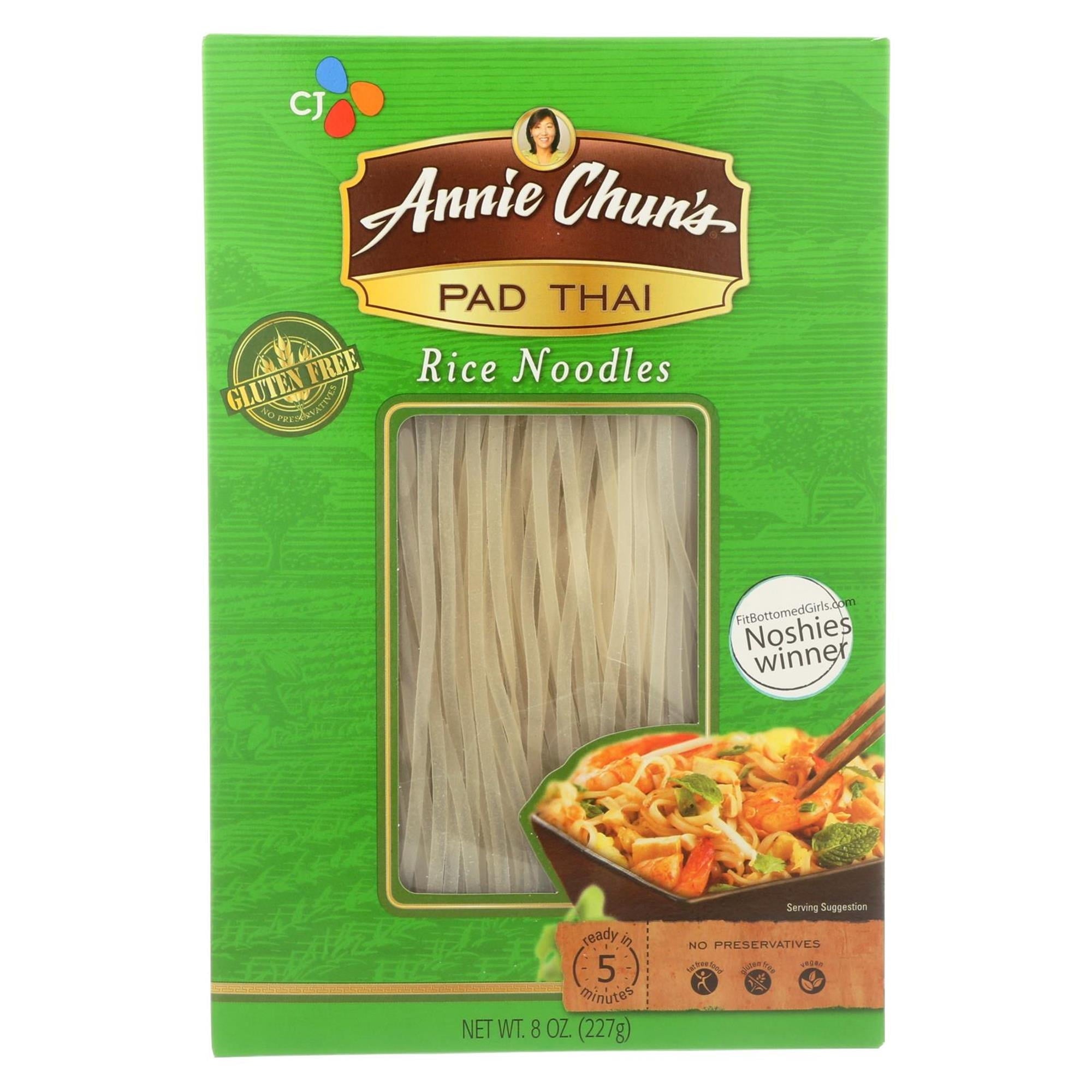 Annie Chun's Gluten Free Pad Thai Rice Noodles, 8 Oz Bag