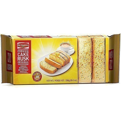 Wholesale Britanni Cake Rusk 19.4 Oz- Bulk