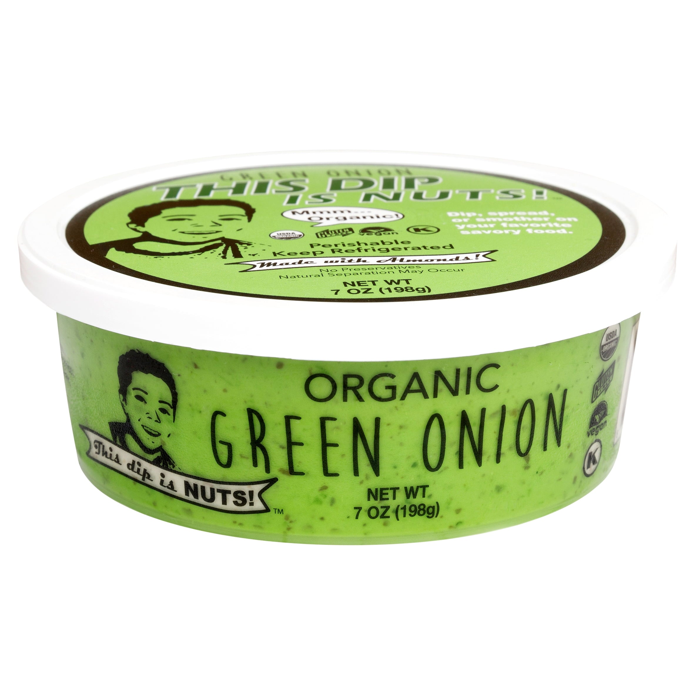 This Dip Is Nuts Dip Green Onion Organic 7 Oz