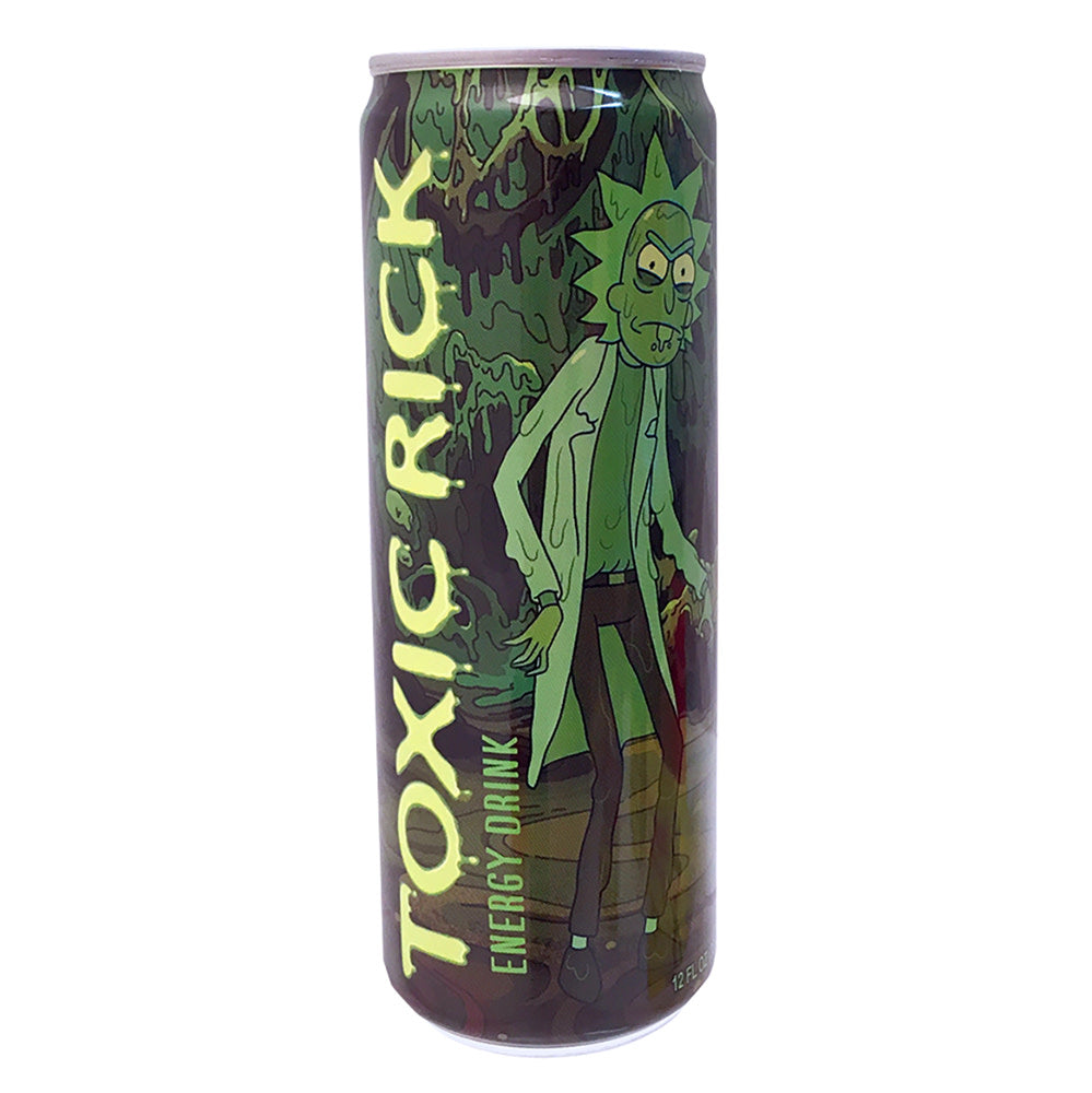 Rick & Morty Toxic Rick Energy Drink 12 Oz Can *Not For Sale In Canada*