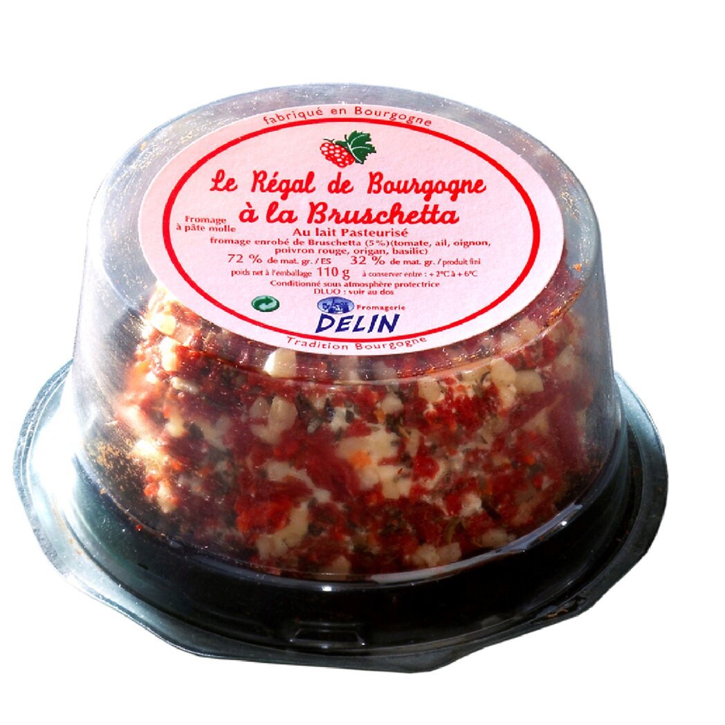 Delin Regal Bourgogne Bruschetta Cheese 110G