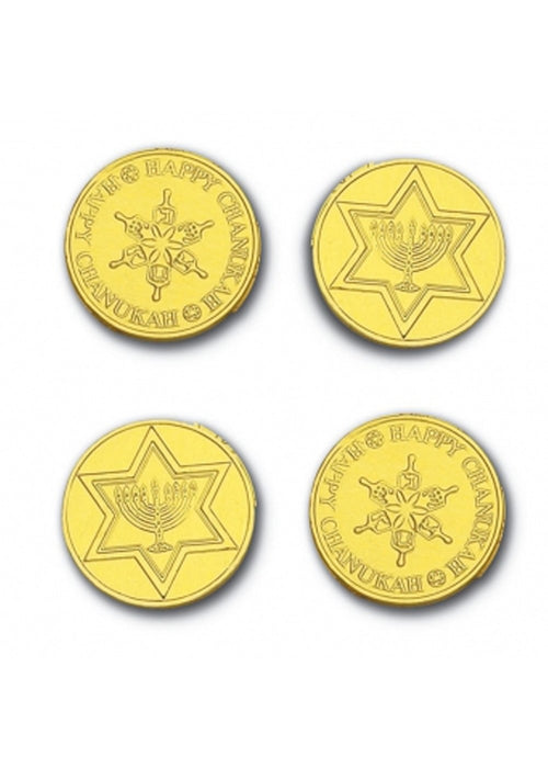 Wholesale Madelaine Chocolate Chanukah Coins-1380 Ct Box Bulk