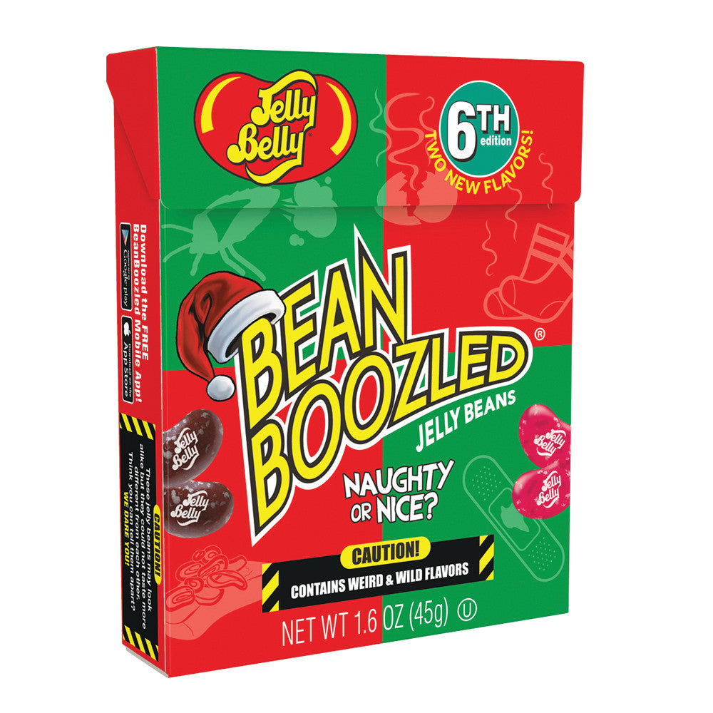 Wholesale Jelly Belly Bean Boozled Naughty Or Nice 1.6 Oz Box- Bulk