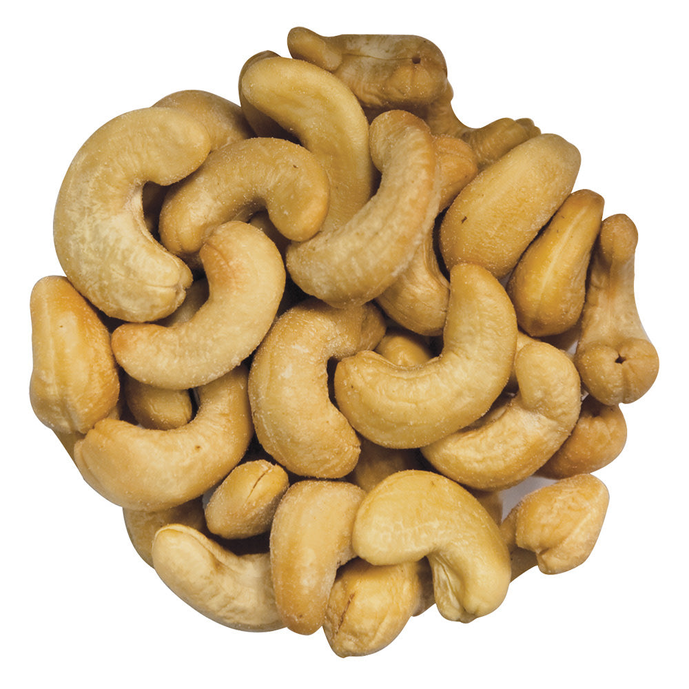 Wholesale Roasted Unsalted Cashews 320 Ct- Bulk