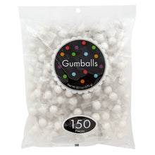 Wholesale Gumballs Shimmer White Fruit Wrapped Gumballs 150 Ct Bag- Bulk