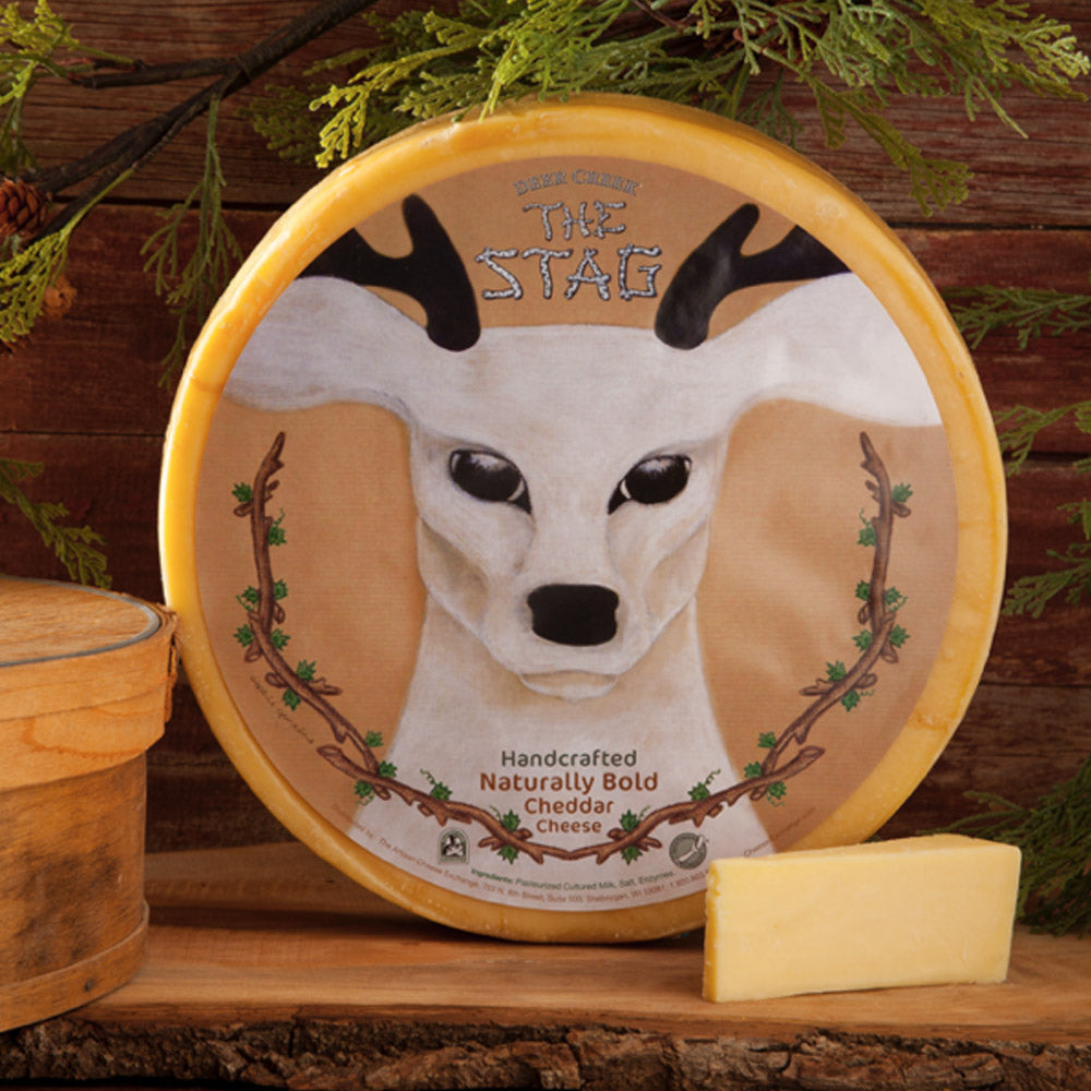 Wholesale Deer Creek The Stag Cheese 22 lb-1 Ct Case Bulk