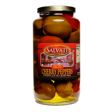 Wholesale Salvati Hot Cherry Peppers 32 oz- Bulk