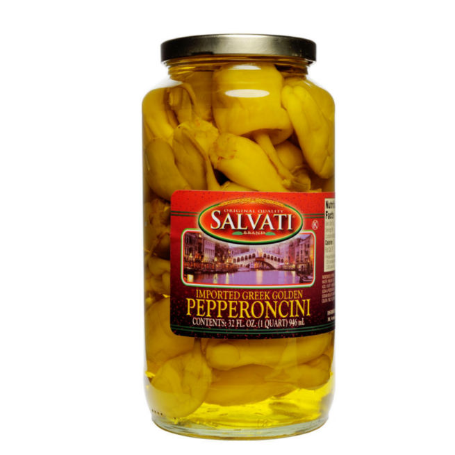 Wholesale Salvati Pepperoncini 32 OZ-12 Ct Case Bulk