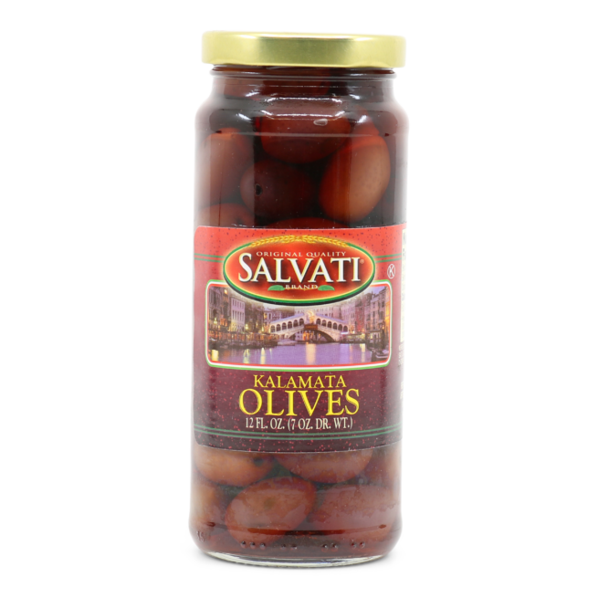 Wholesale Salvati Kalamata Olives 12 OZ-12 Ct Case Bulk