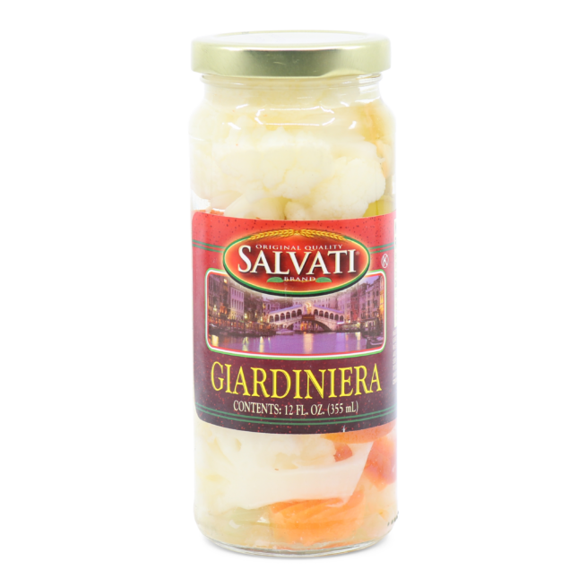 Wholesale Salvati Giardiniera pickled vegetables 12 oz- Bulk