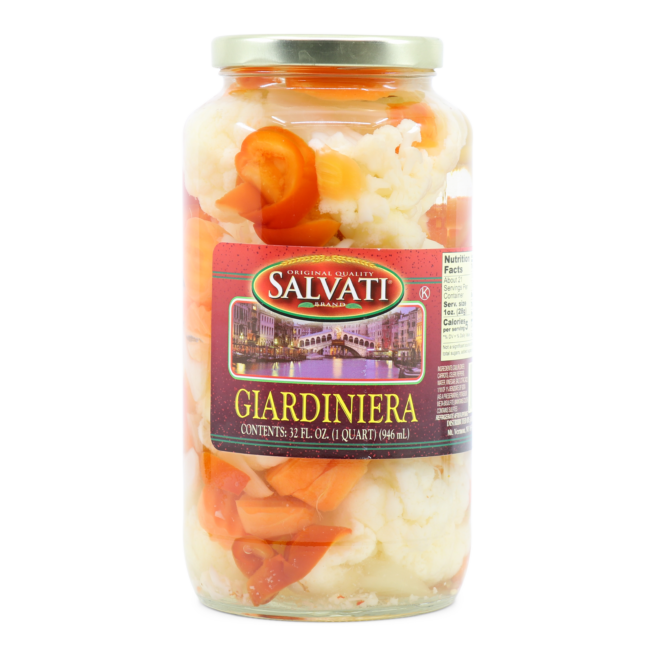 Wholesale Salvati Giardiniera 32 Oz-12 Ct Case Bulk