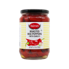 Wholesale Salvati Roasted Capia Pepper with Garlic 24 oz- Bulk