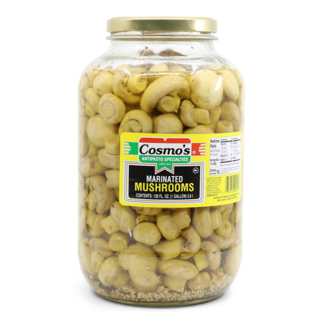 Wholesale La Squisita Marinated Mushrooms 1 GL 128 oz- Bulk