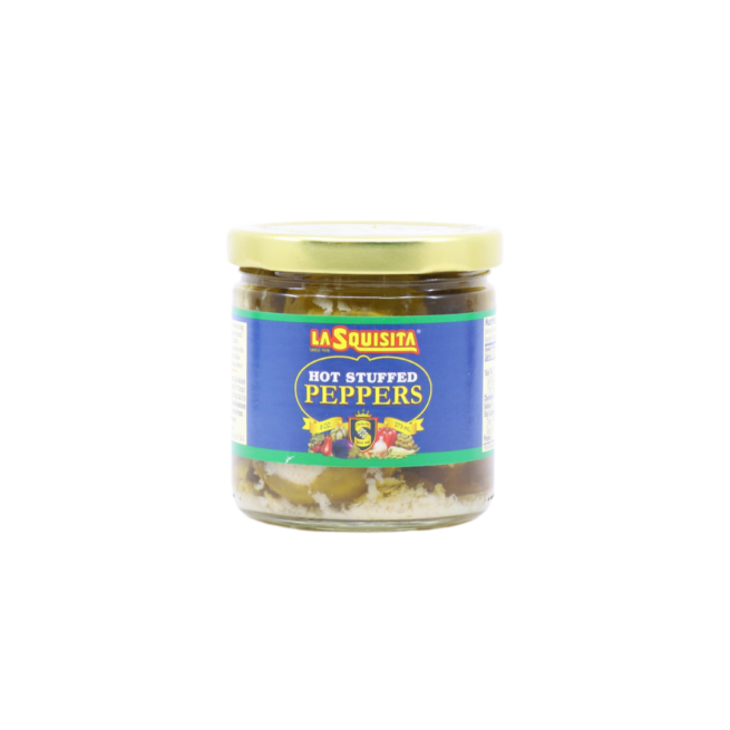 Wholesale La Squisita Hot Stuffed Peppers 7 oz- Bulk