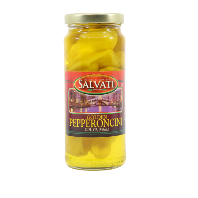 Wholesale Salvati Golden Pepperoncini 12 oz- Bulk