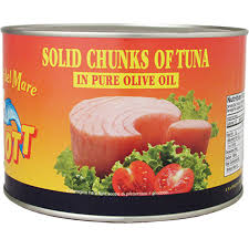 Wholesale Flott Solid Light Tuna in Olive Oil 60 OZ-2 Ct Case Bulk