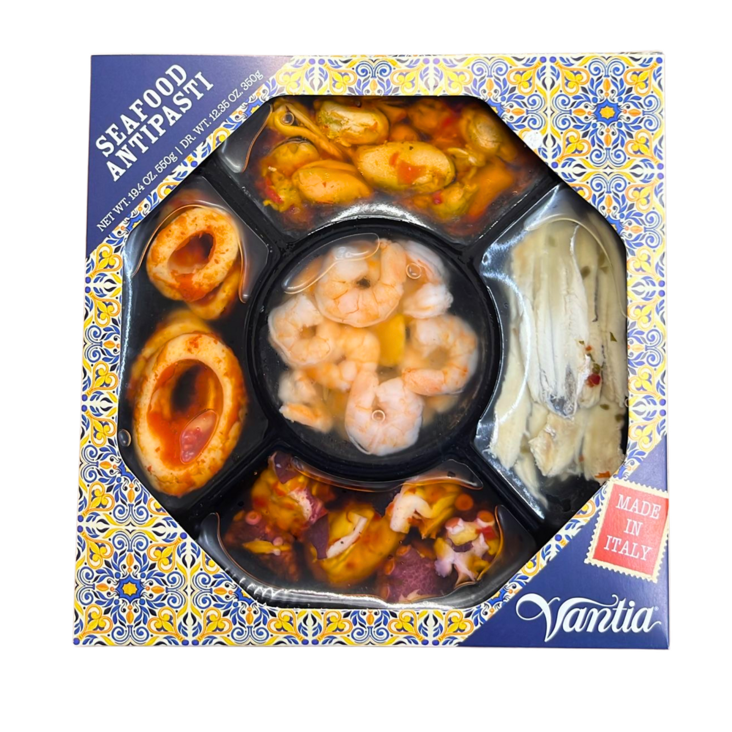 Wholesale Vantia Seafood Antipasti 19 oz- Bulk