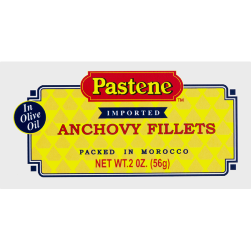 Wholesale Pastene Anchovy Fillets 2 oz- Bulk