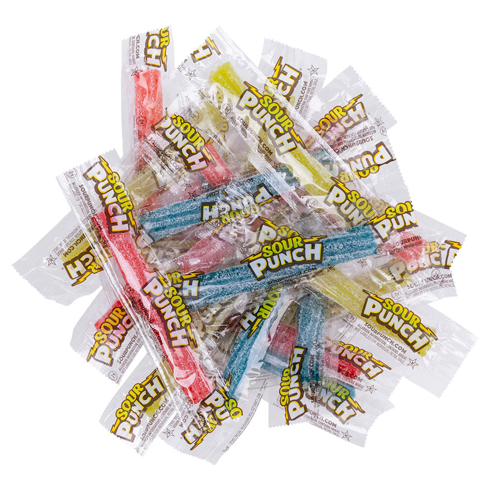 Wholesale Sour Punch - Twists - Wrapped- Bulk