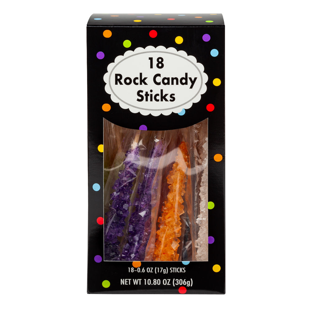 Wholesale Rock Candy Assorted Wrapped 10.8 Oz Box- Bulk