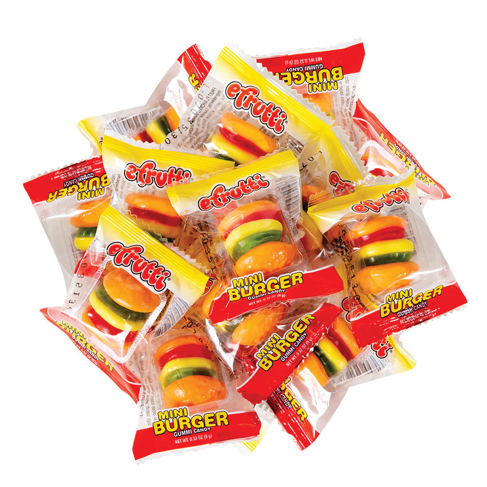 Wholesale Gummy Burgers Mini 0.32 Oz- Bulk