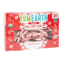 Wholesale Yumearth Organic Mini Canes 30 Piece Box- Bulk