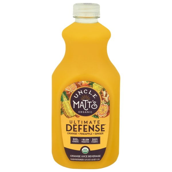 Uncle Matt’s Organic Orange Juice Defense 52 Oz