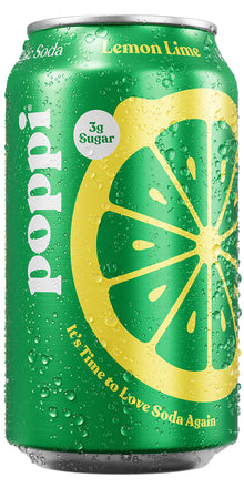 Wholesale Poppi Soda 12/12Oz Lemon Lime- Bulk