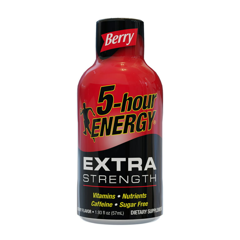 5-Hour Energy Extra Strength Berry Energy Drink 1.93 Fl Oz Bottle