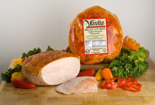 Wholesale Vantia Golden Roasted Turkey Meat 7 LB-2 Ct Case Bulk