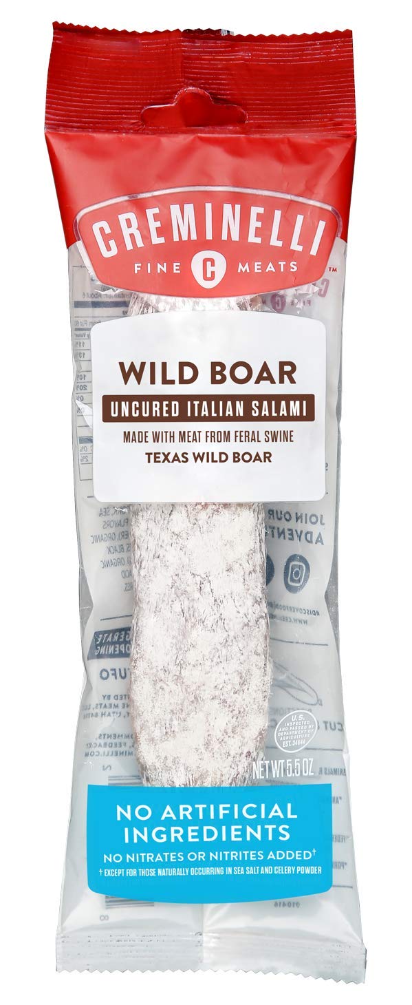 Wholesale Creminelli Wild Boar Salame 5.5 OZ-9 Ct Case Bulk