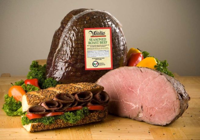 Wholesale Vantia Seasoned Roast Beef 7 lb- Bulk