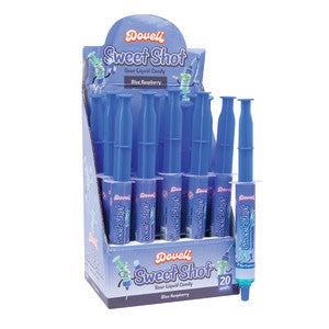 Wholesale Doveli Blue Raspberry Sweet Shot 0.7 Oz Shots- Bulk