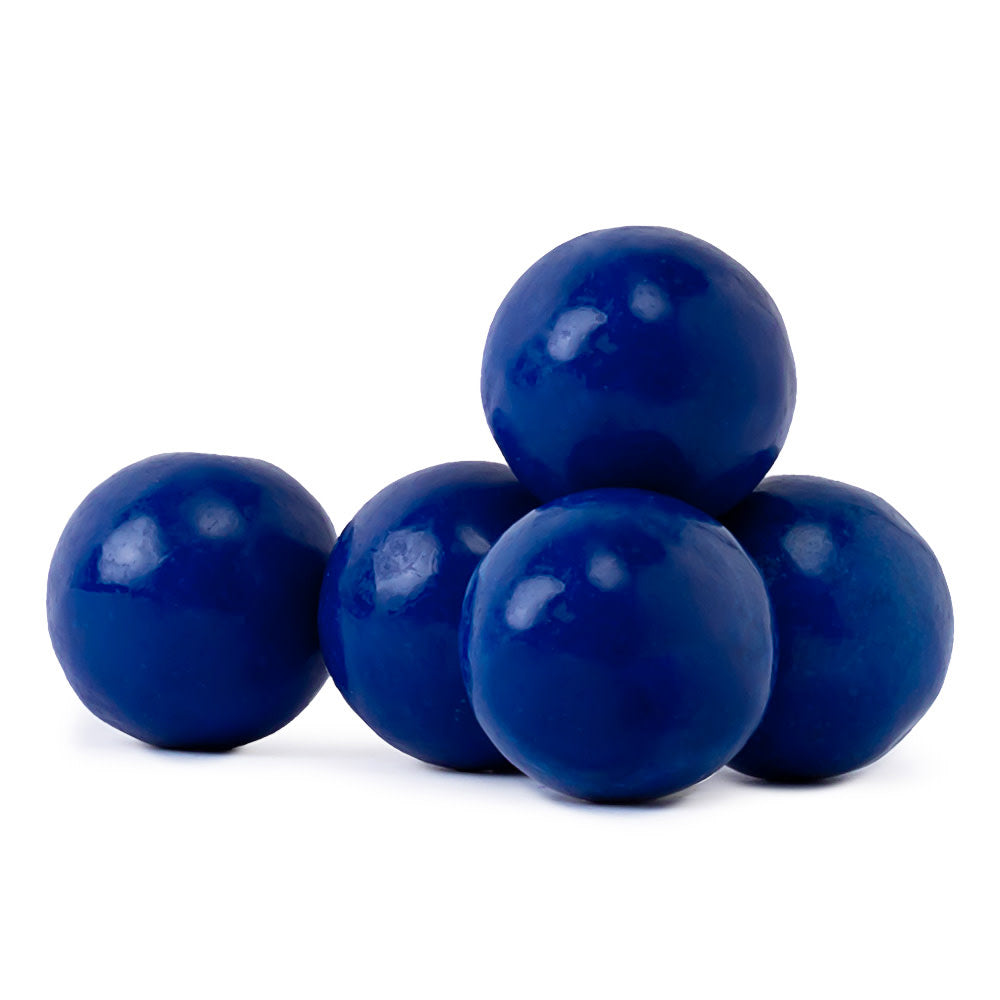 Wholesale Müttenberg Candy Royal Blue Gumballs Blue Raspberry Flavored 850 Ct-14.43lb Case Bulk